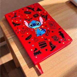 Red Stitch and Harry Potter Notebook